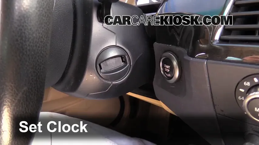 2007 BMW 525i 3.0L 6 Cyl. Clock